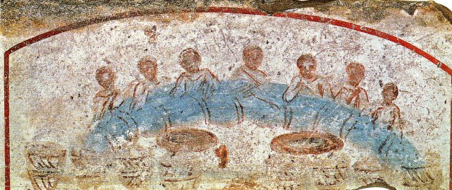 BanqueteEucaristico.Catac.SanCalixto.Roma